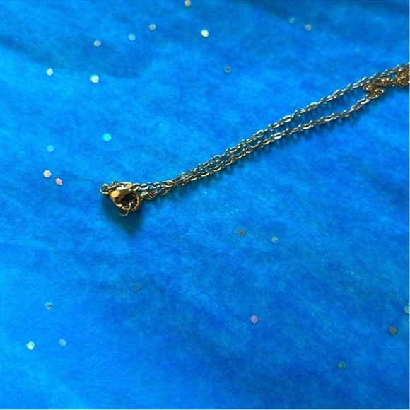 Taylor Swift reputation Necklace Gold Swiftie Gift Rep - Picture 3 of 3